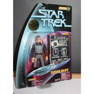 Star Trek Warp Factor Series 1 Captain Koloth 10th Anniversary 1997 toy Sealed